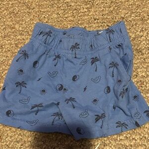Garanimals Blue Swim Trunks with Black Print